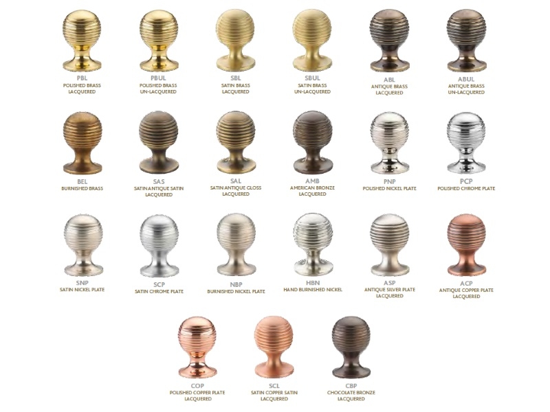 Мебельная ручка-кнопка Armac Martin Rotunda латунь