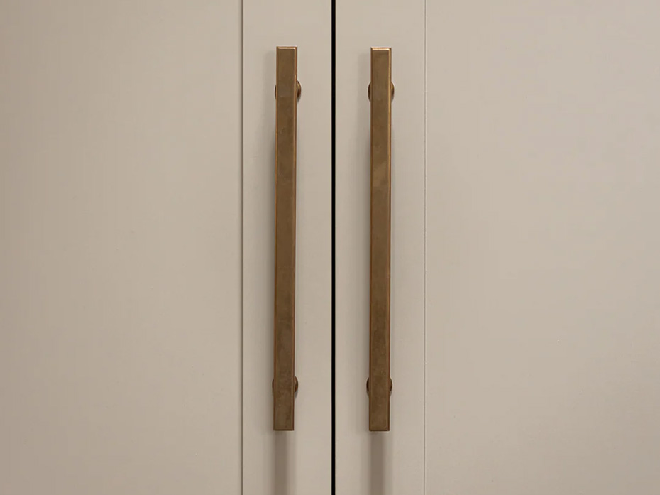 Мебельная ручка-скоба Armac Martin Rotunda 288 мм полированный хром