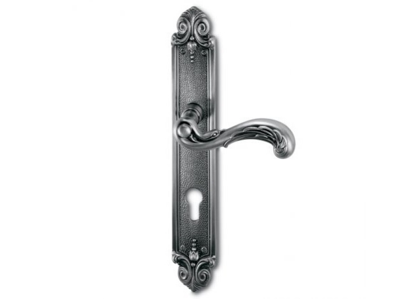 Дверная ручка на планке Salice Paolo BEIRUT 4301 античное серебро