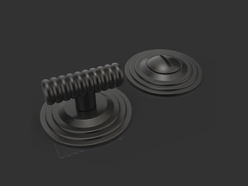 Комплект WC Oliver Knights Brastius T&R черненая латунь