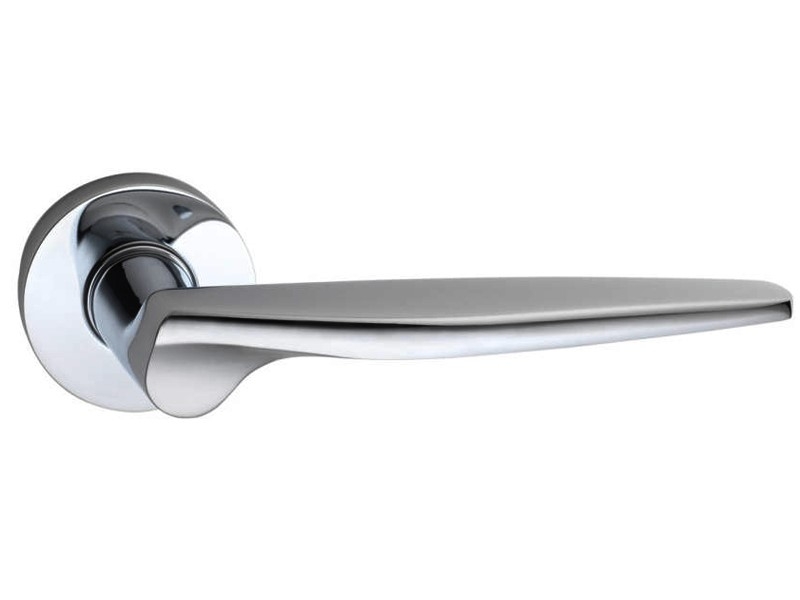 Дверная ручка на розетке Enrico Cassina GAE C06811 хром