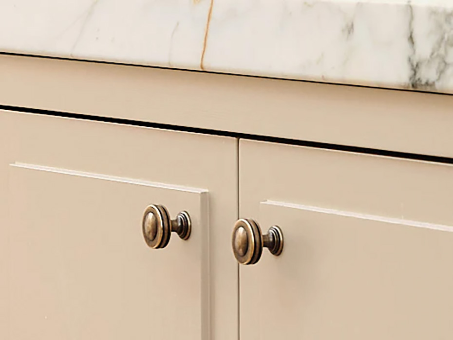 Мебельная ручка-скоба Armac Martin Corona 305 мм полированная латунь