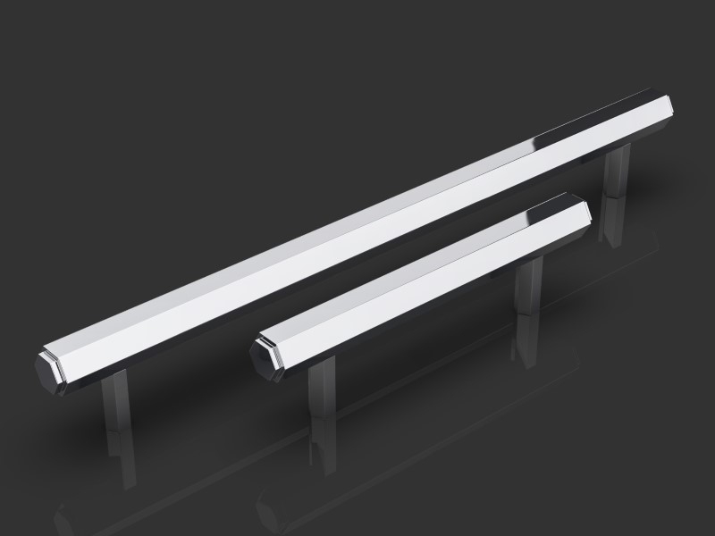 Мебельная ручка Oliver Knights Harriette CH II полированный никель