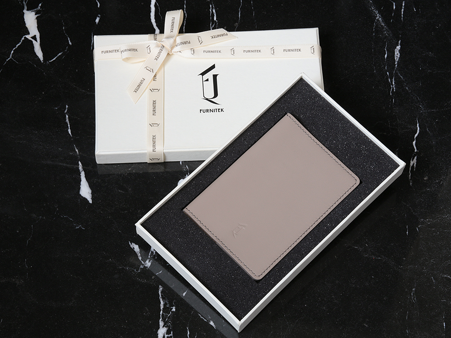 Обложка кожаная на паспорт FURNITEK модель FG-0202411 в подарочной коробке
