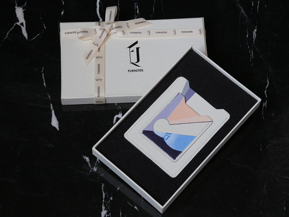 Обложка кожаная для автодокументов FURNITEK FG-0201112 в подарочной коробке