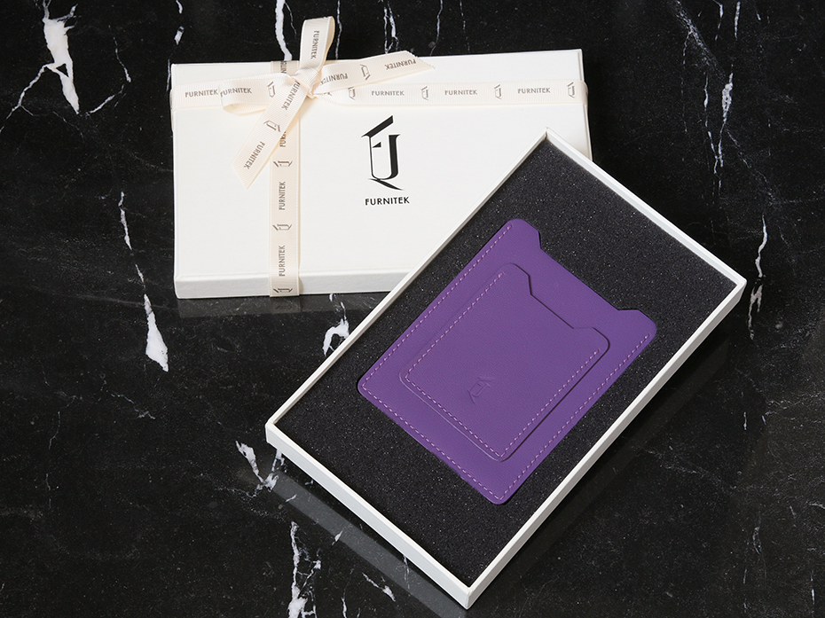 Обложка кожаная для автодокументов FURNITEK FG-0201411 в подарочной коробке