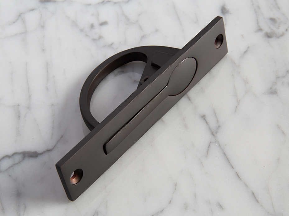 Торцевая ручка Frank Allart 4377 DMB чёрная бронза