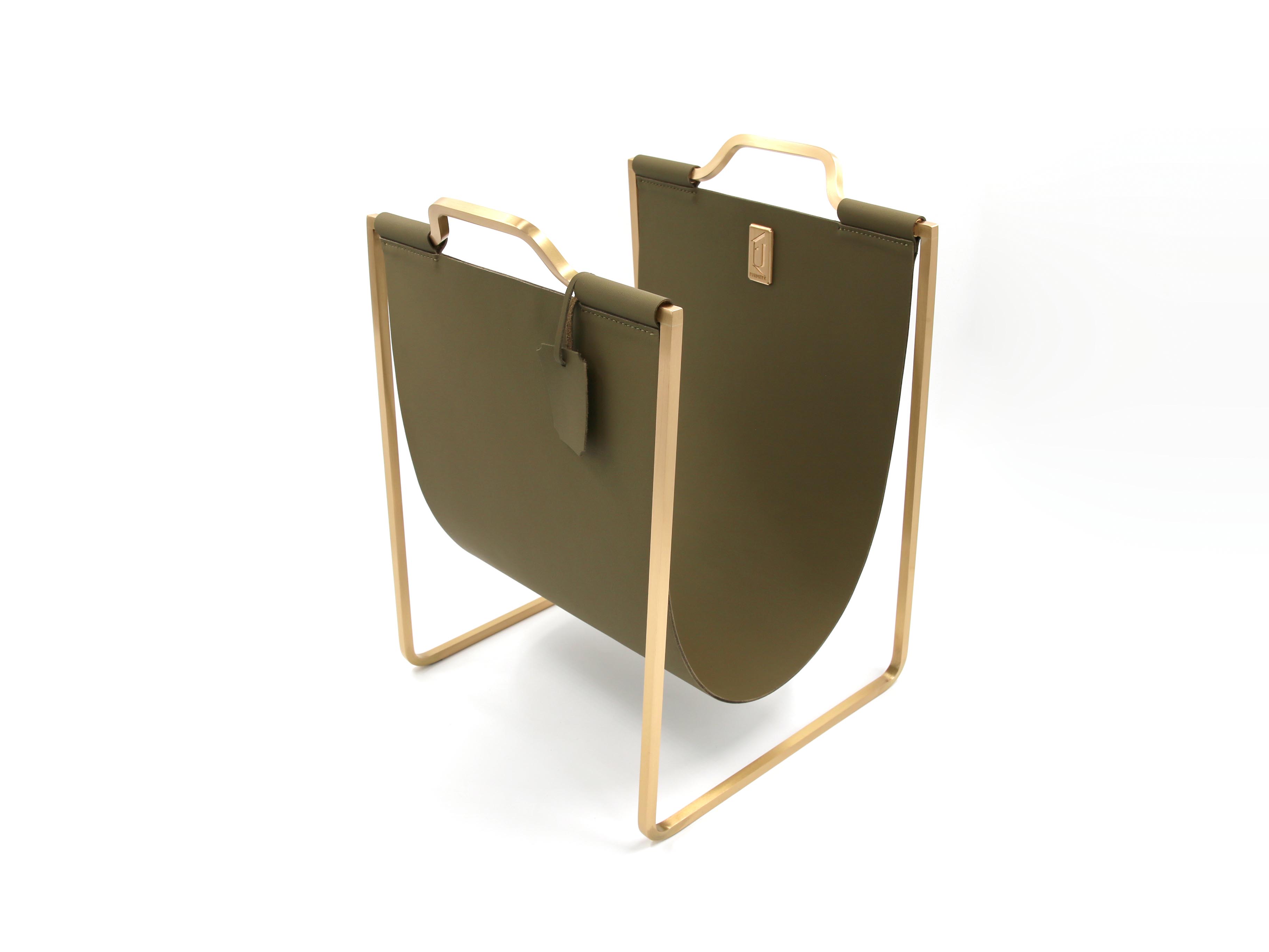 Подставка Furnitek FG-131 матовая латунь