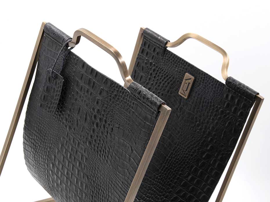 Подставка под сумки FG-170 античная латунь