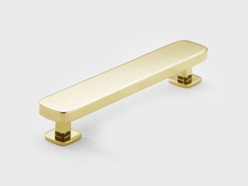 Мебельная ручка-скоба Armac Martin Nova Bar полированная латунь