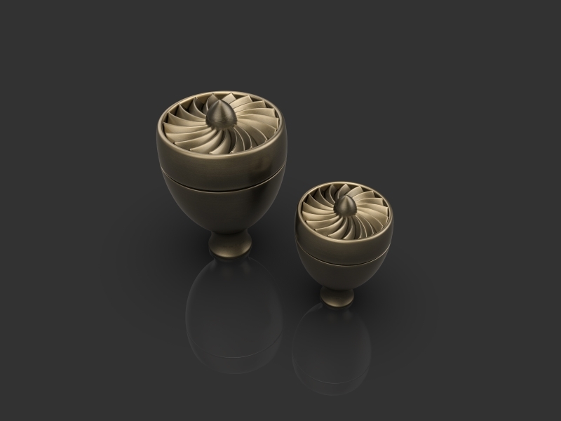 Мебельная ручка Oliver Knights Origins CH I античная бронза