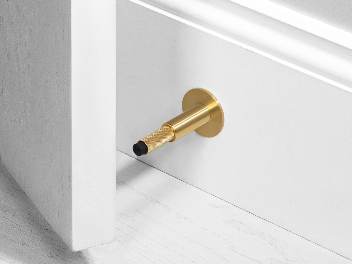 Ограничитель настенный Buster & Punch RDS-05266 матовая латунь