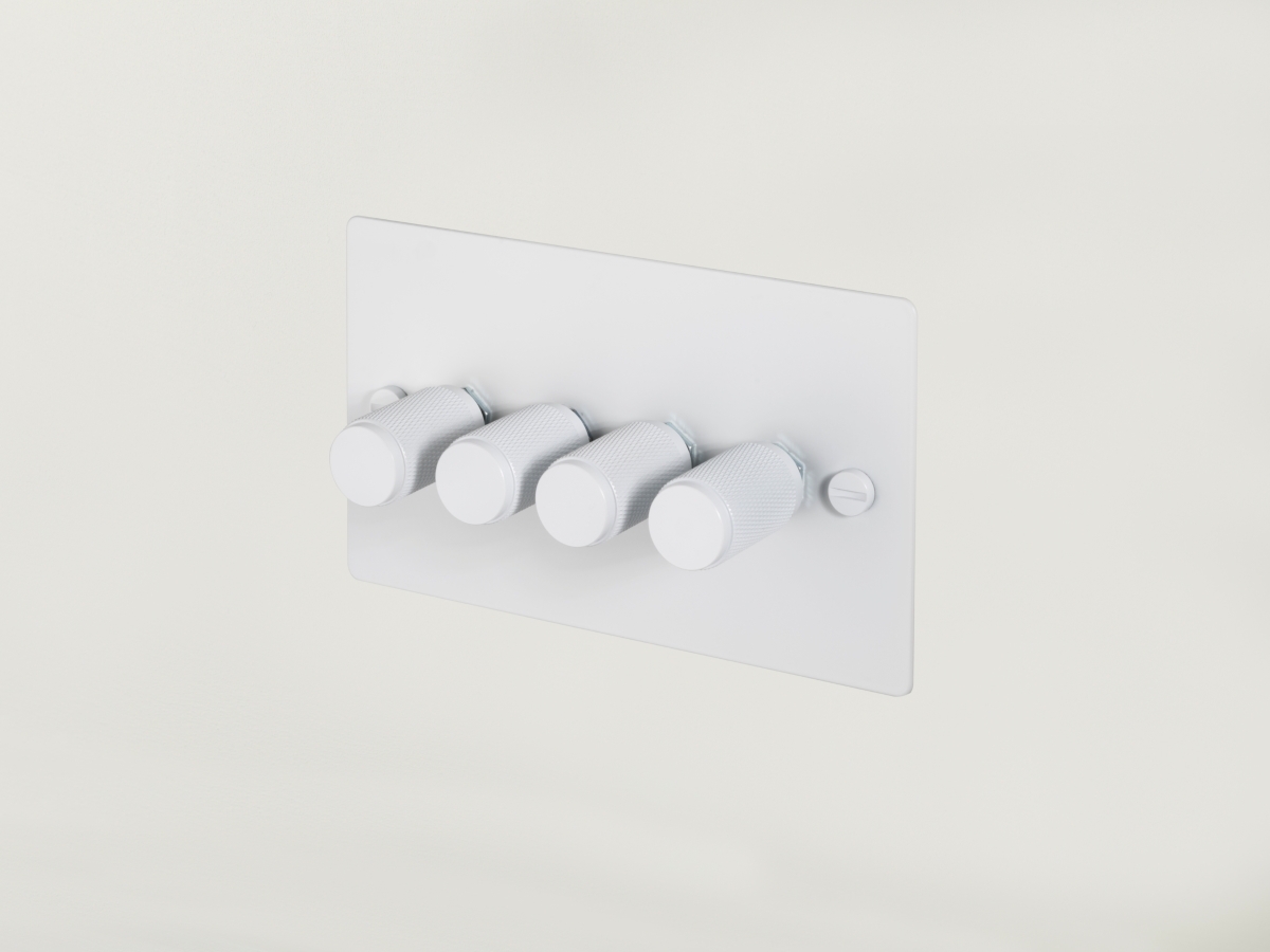 Диммер Buster & Punch тройной UK-DI-CO-3G-WH-A белый