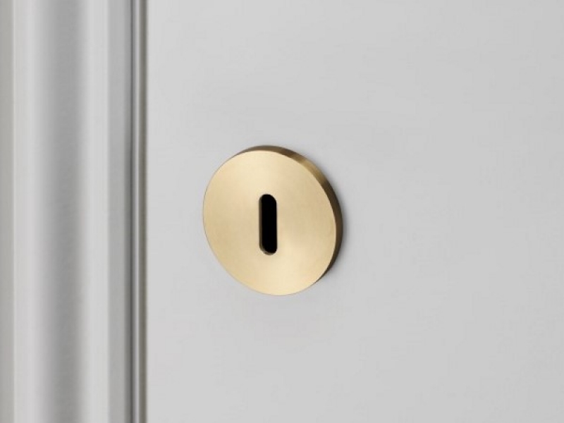 Накладка под ключ Buster & Punch UK-ESC-35-BR-A  матовая латунь