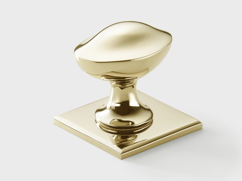 Мебельная ручка-кнопка Armac Martin 3169 полированная латунь