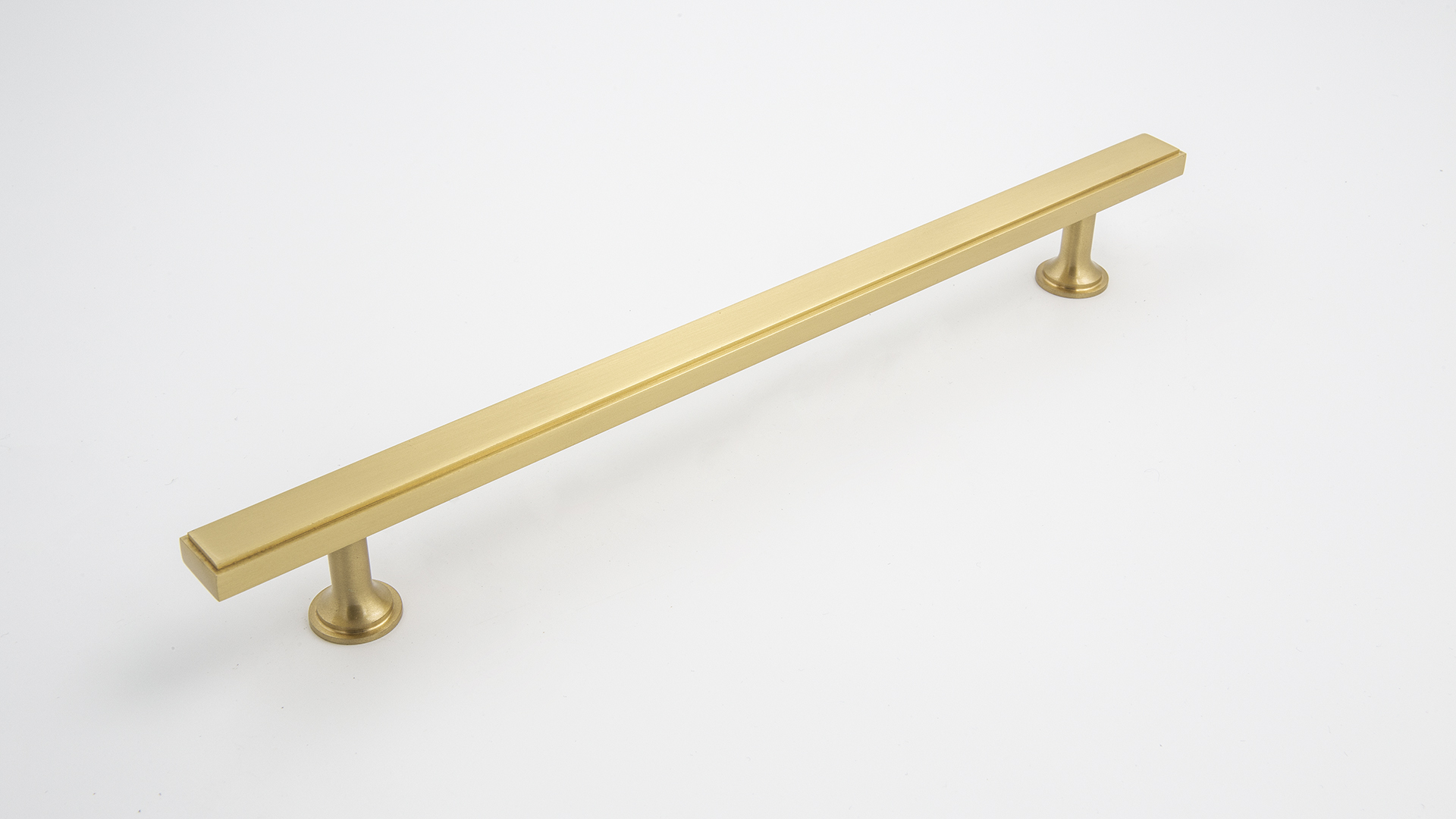 Мебельная ручка-скоба Armac Martin Rotunda 288 мм латунь матовая