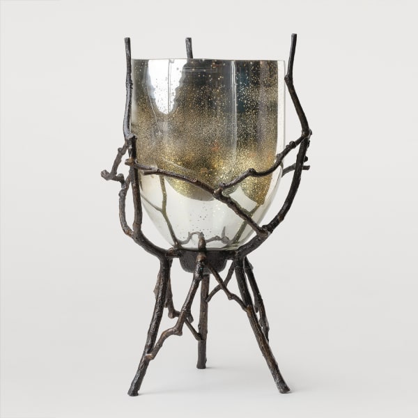 ВАЗА из металла и стекла Furnitek CAZA BRANCH