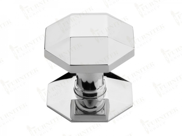 Ручка-кноб Frank Allart поворотная 0684 полированный хром