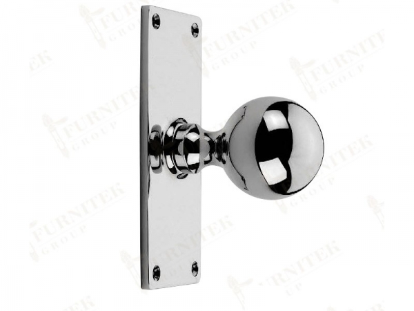 Ручка-кноб Frank Allart поворотная 1024 полированный хром