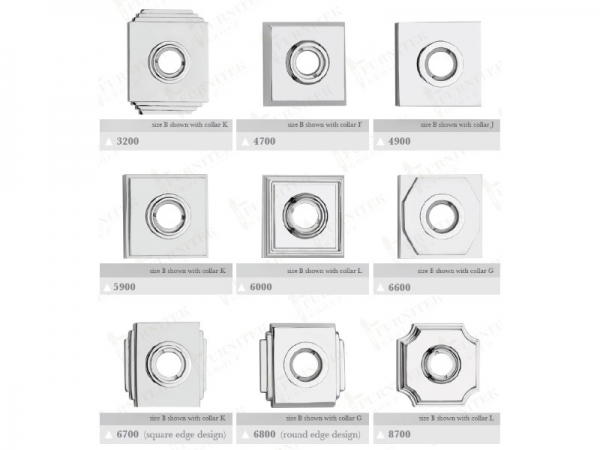 Дверная ручка на розетке Frank Allart 7730