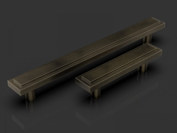 Мебельная ручка Oliver Knights Anthony CH III античная бронза