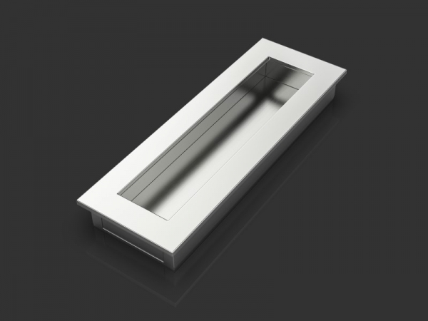 Врезная ручка Oliver Knights Benedict матовый никель