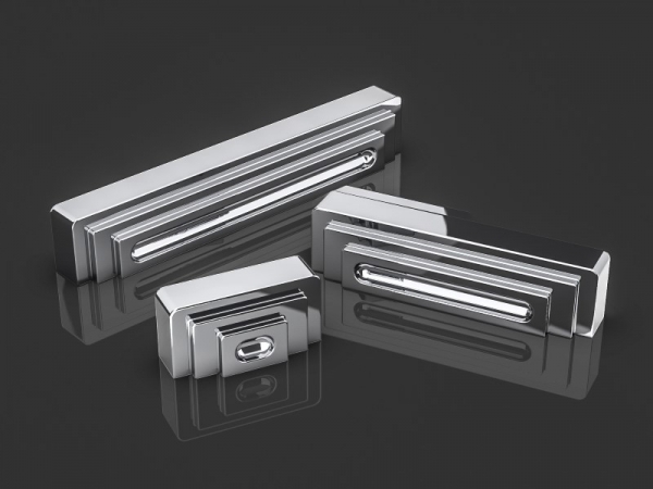 Мебельная ручка Oliver Knights Darwin полированный никель