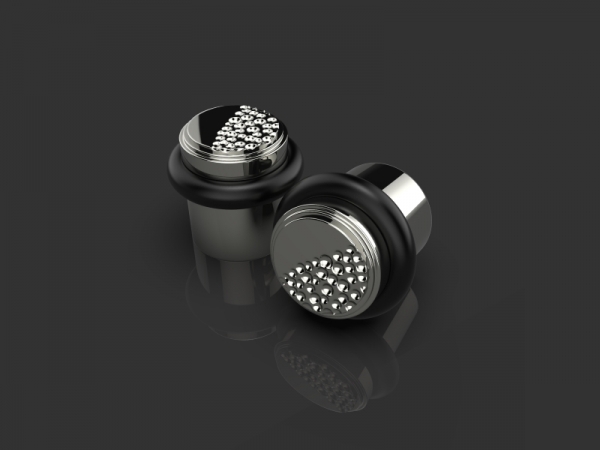 Дверной ограничитель Oliver Knights Drake DS полированный хром