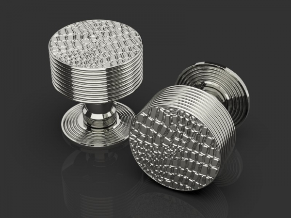 Дверная ручка-кноб Oliver Knights Folcard DK полированный никель