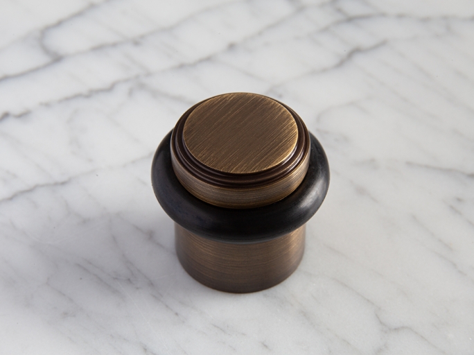 Дверной ограничитель Oliver Knights Ginglain DS античная латунь