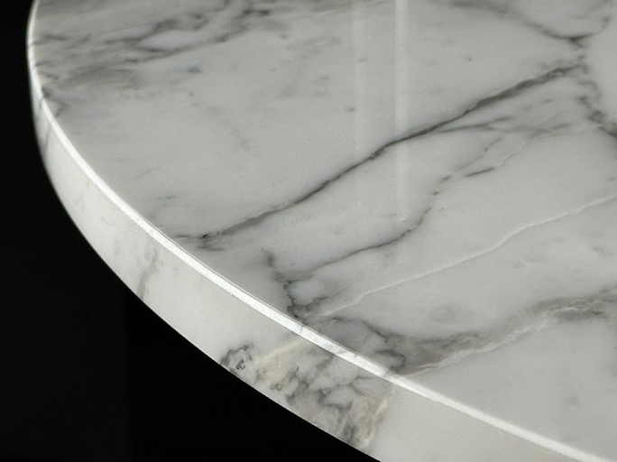 Стол кофейный Ar-Deco FG-076 круглый полированная латунь