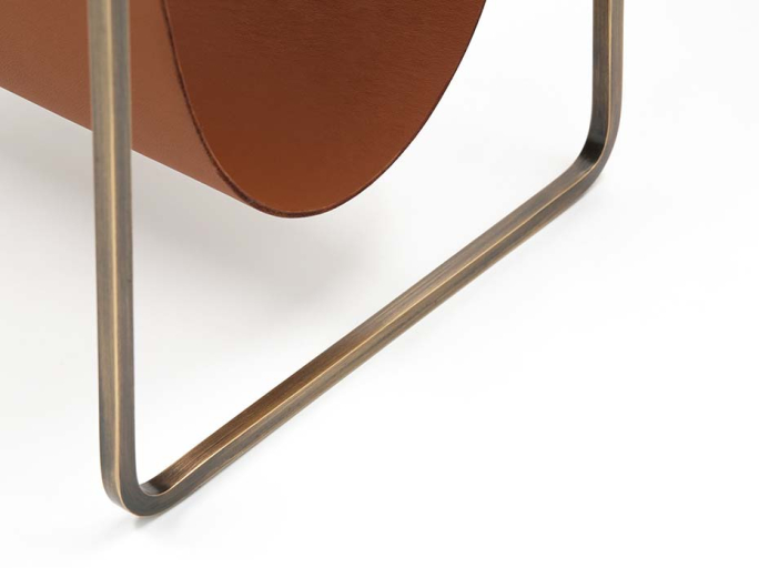 Подставка под сумки Furnitek FG-147 латунь