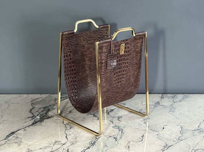 Подставка под сумки FG-187 полированная латунь