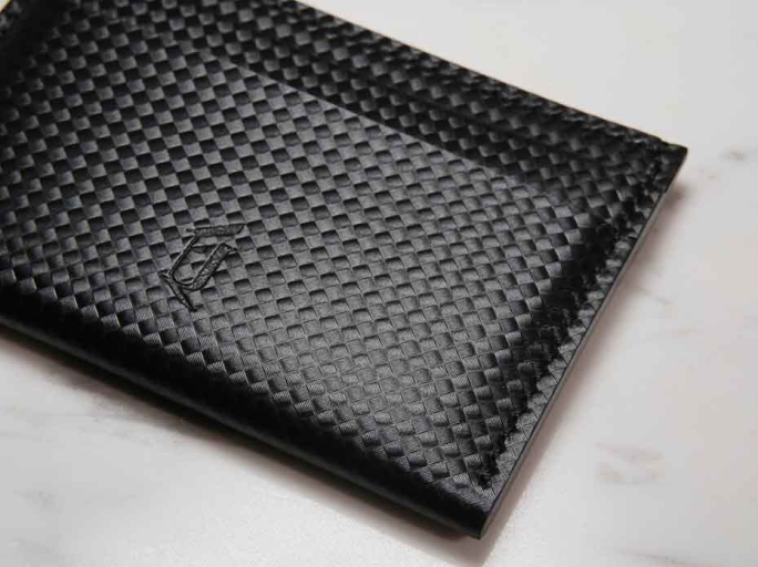 Картхолдер из натуральной кожи FURNITEK модель FG-041009 Steering Wheels Carbonio Nero, №26