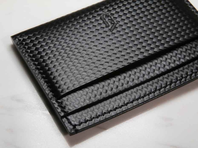 Картхолдер из натуральной кожи FURNITEK модель FG-041009 Steering Wheels Carbonio Nero, №26