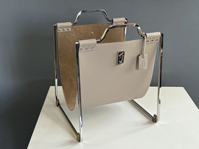 Подставка под сумки большая FG-177 полированный никель