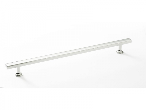 Мебельная ручка-скоба Armac Martin Rotunda из полированного никеля