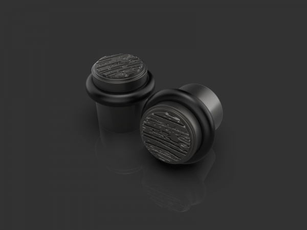 Дверной ограничитель Oliver Knights Serlo DS черненая латунь