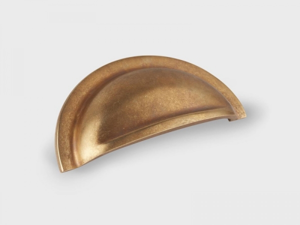 Мебельная ручка-ракушка Armac Martin Cotswold античная латунь