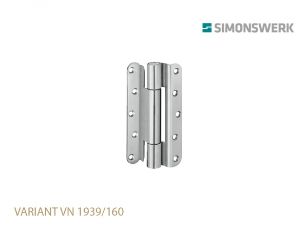Петля оконная SIMONSWERK VARIANT VN 1939/160 до 160 кг матовый никель