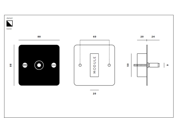 Выключатель тумблерный Buster & Punch одинарный UK-TO-CO-1G-WH 