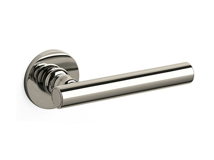 Дверная ручка на круглой розетке Olivari Dolce Vita NL полированный никель