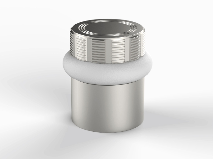 Ограничитель напольный Frank Allart FG-2136 матовый никель