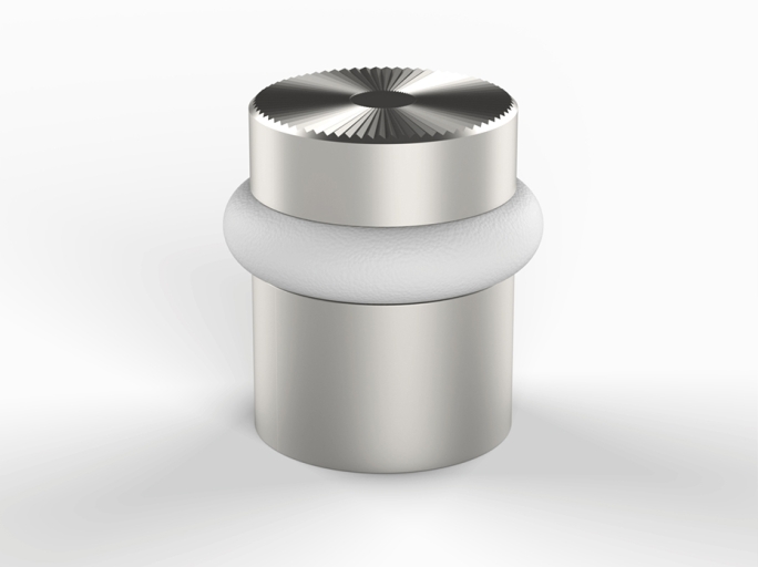 Ограничитель напольный Frank Allart FG-2139 матовый никель