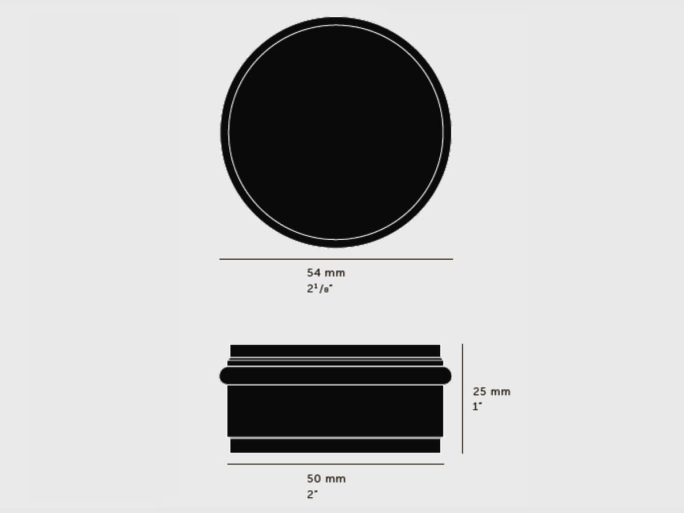 Ограничитель напольный Buster & Punch RDS-09271 бронза