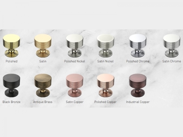 Дверная ручка-кноб Oliver Knights Ginglain DK латунь